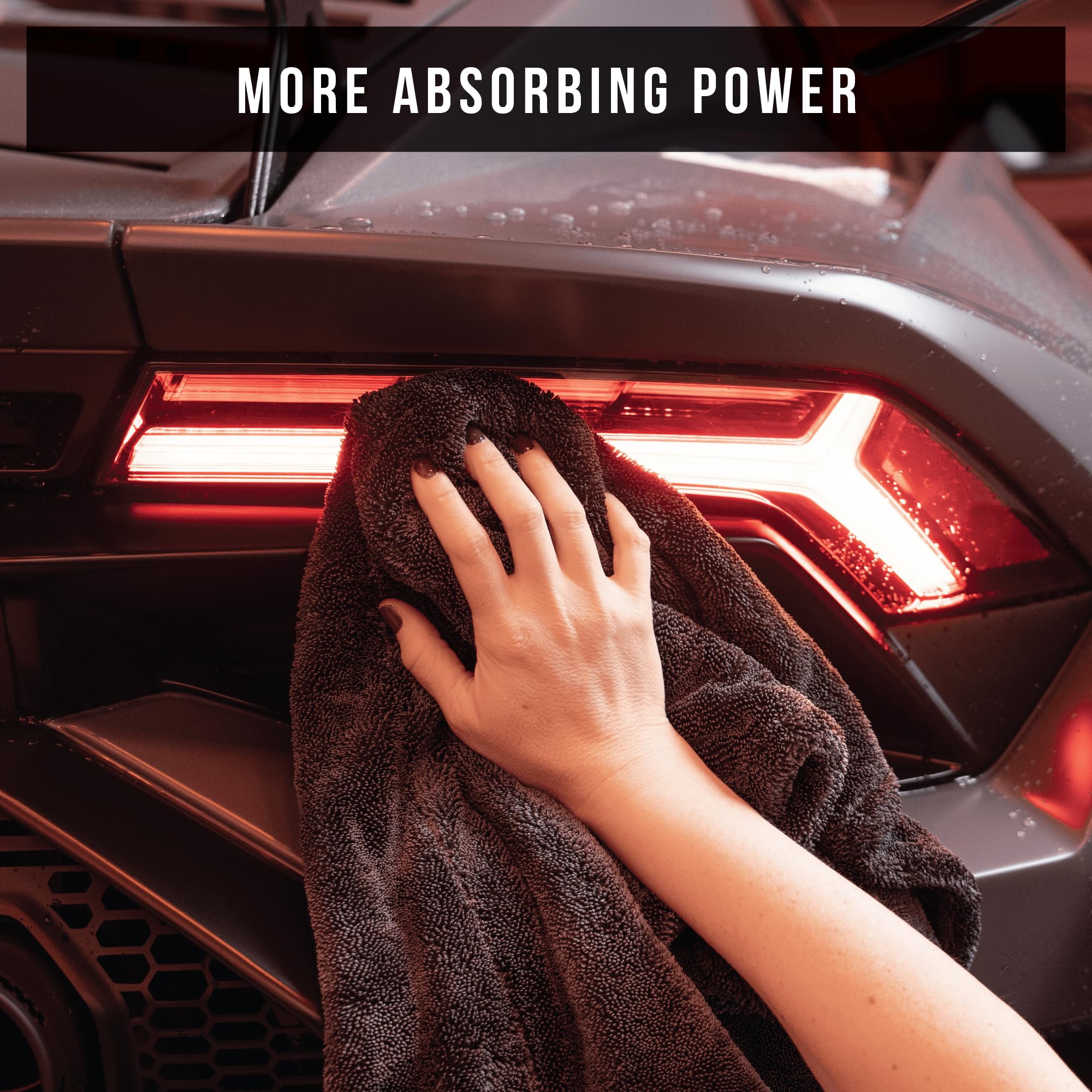 VIKING V+ Premium Microfiber Towel for Car Drying and Auto Gloss Shampoo Car Wash Soap Bundle - Image 5